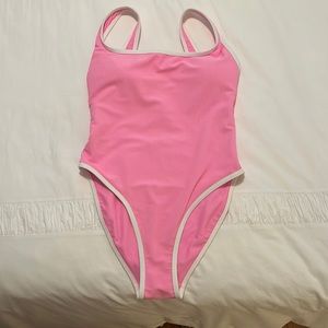 LainSnow XL Ocean Isle One piece suit color Pitaya